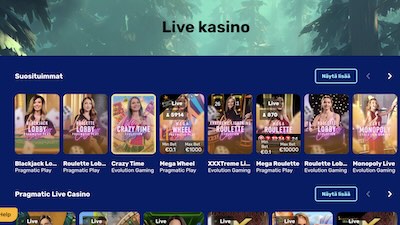 Karhubetin livekasino