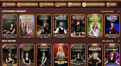 Roostinon livekasino