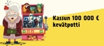 Suunnaton 100 000€ kevätpotti Kassulla!