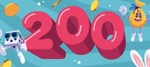 Huhtikuu käyntiin isosti: 200 ilmaiskierrosta pääsiäisen kunniaksi!