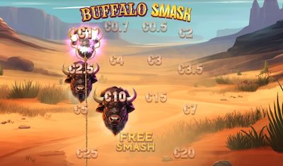 Buffalo Smash pelitaulukko