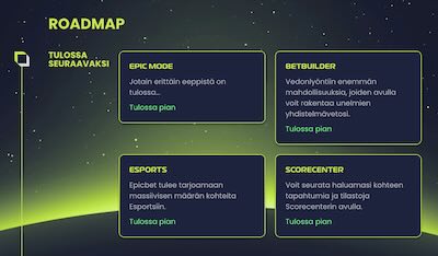 Epicbetin tulevat kampanjat