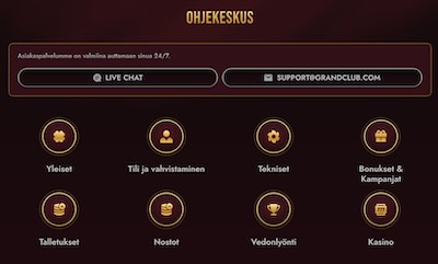 GrandClub Ohjekeskus