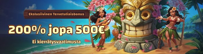 Tiki Casino Bonus