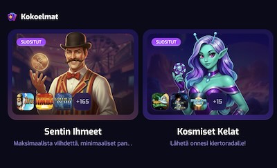 Trixino Casinon pelikokoelmat